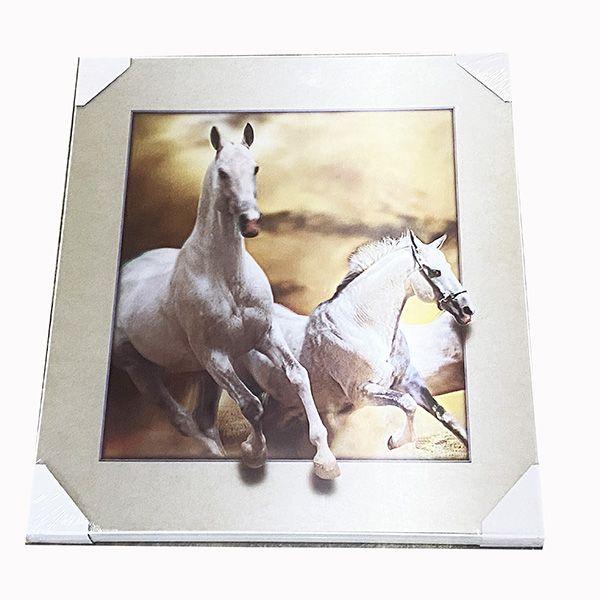 12 Wholesale White Horse Canvas Picture image
