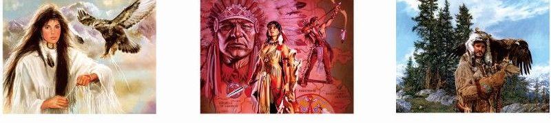 48 Wholesale Native American Canvas Picture image