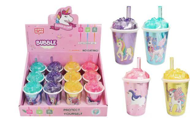 144 Wholesale Bubble Slime Unicorn image
