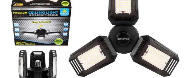4 Wholesale Cob Led Garage Light Plastic 3500 Lumens image