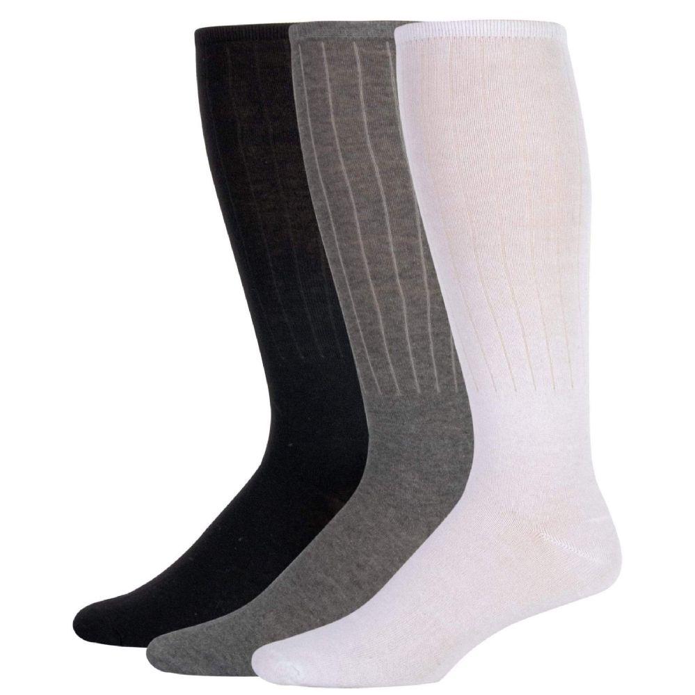 100 Wholesale Men's Solid Tube Socks Assorted image