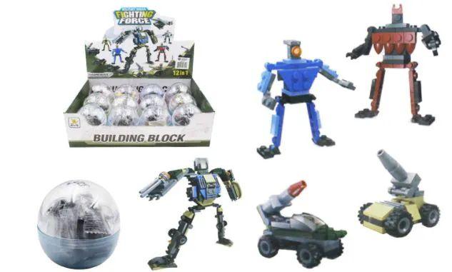 72 Wholesale Toy Building Blocks Small Fighting Force image