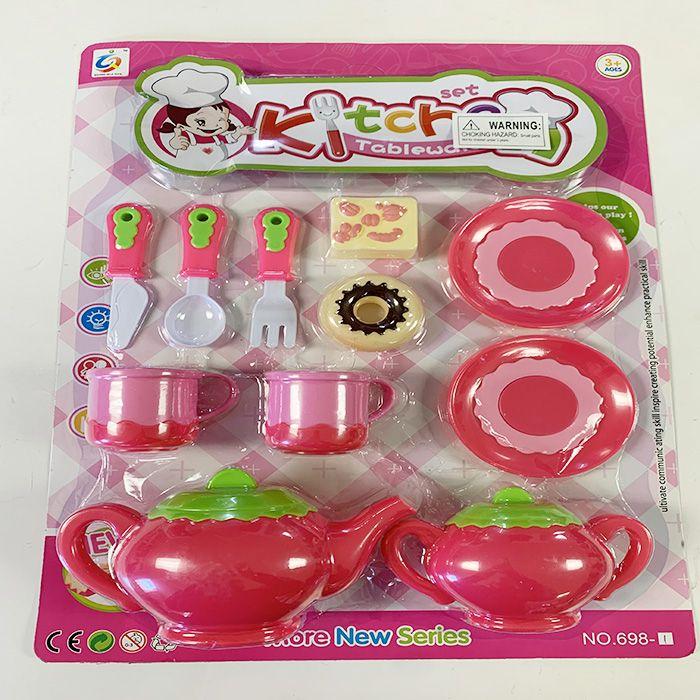 12 Wholesale Tea Party Toy Set image
