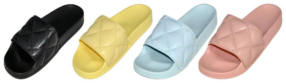 36 Wholesale Women's Comfort Slides image