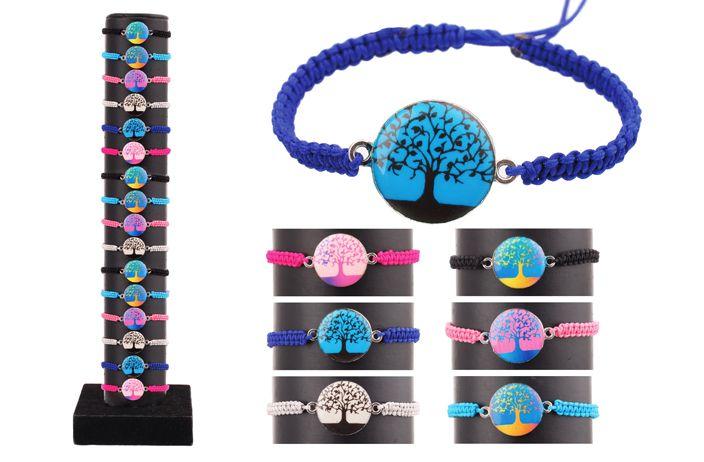36 Wholesale 36 Tree Of Life Bracelet image