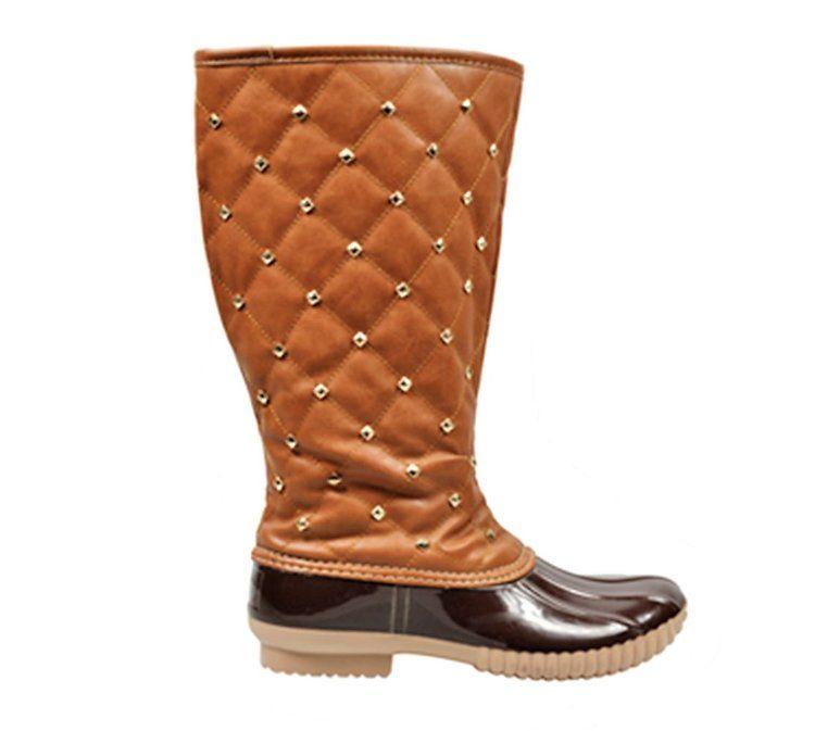 12 Wholesale Womens Winter Boots Comfortable Color Brown Size 5-10 image