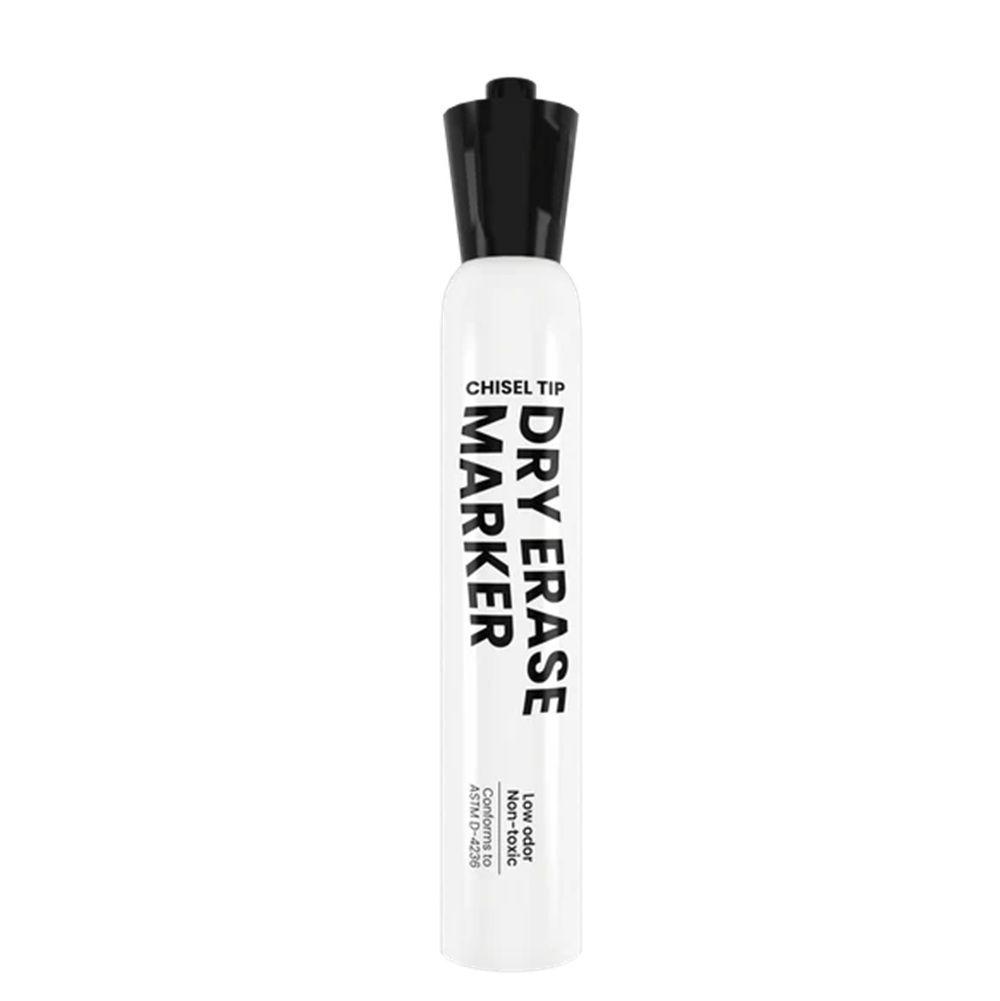 250 Wholesale Dry erase markers low odor Chisel tip Black ink image