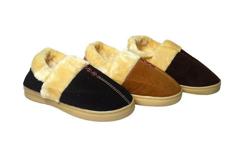 24 Wholesale Woman Faux Fur Fuzzy Comfy Soft Plush Indoor Outdoor Slipper Assorted Color And Size 5-10 image