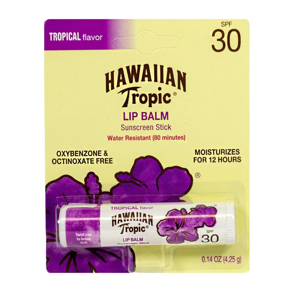 30 Wholesale Hawaiian Tropic Lip Balm Sunscreen Stick SPF30 0.14 oz. image