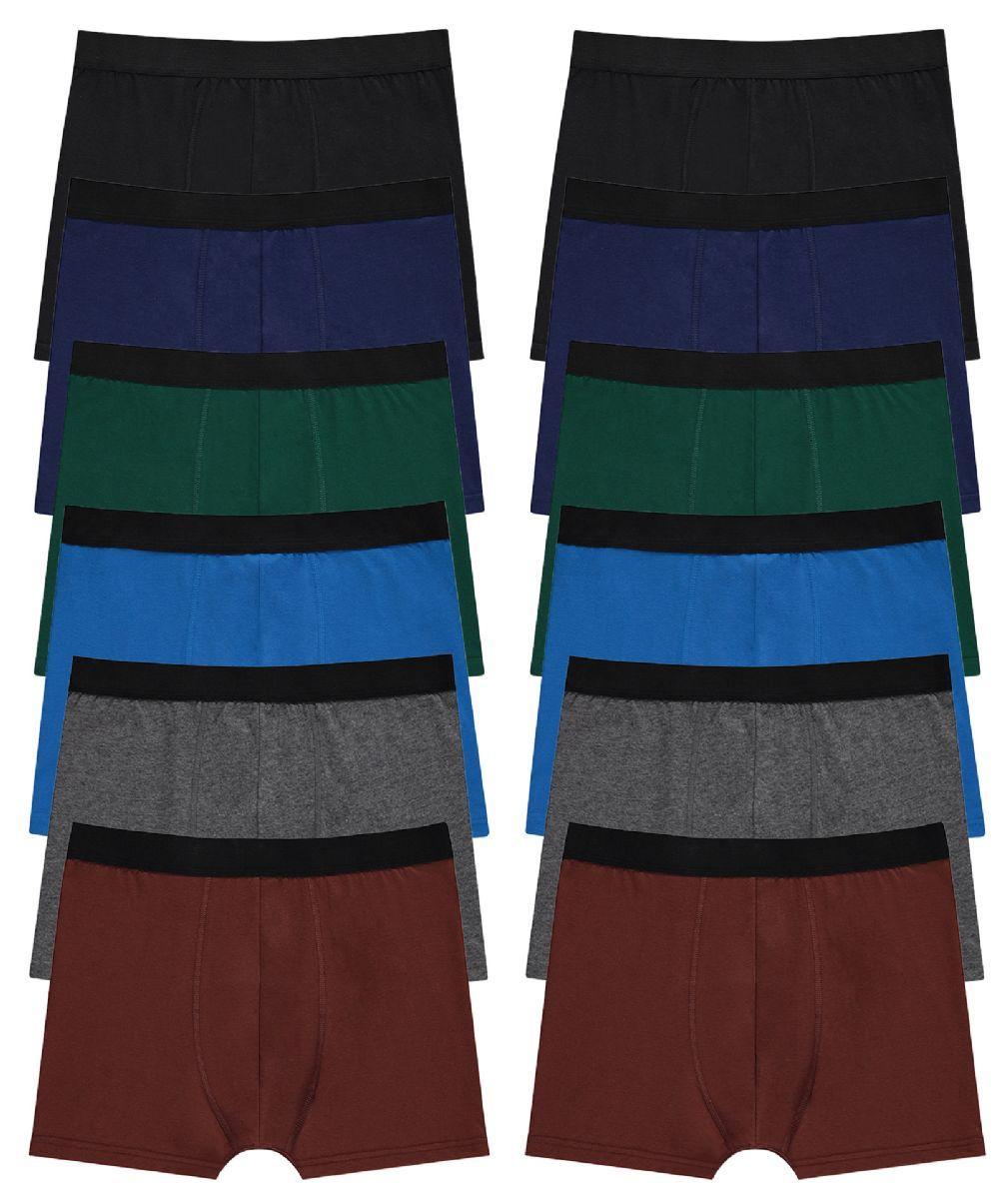 72 Wholesale Yacht And Smith Men's Cotton Underwear Briefs In Assorted Colors Size Small image