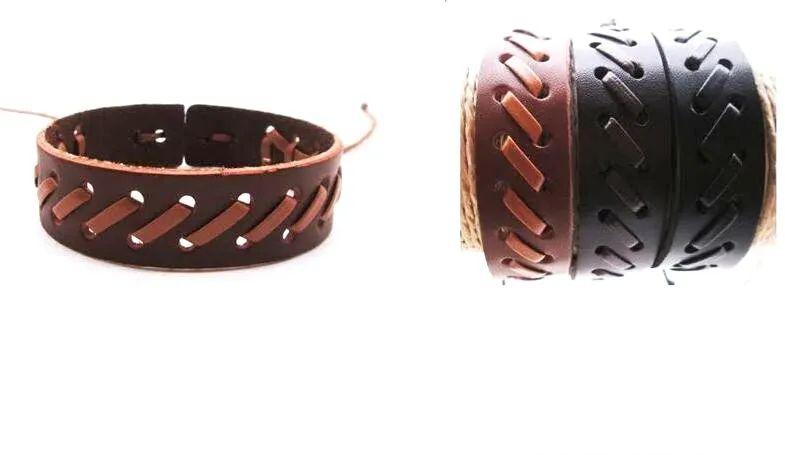 60 Wholesale Faux Leather Bracelet image