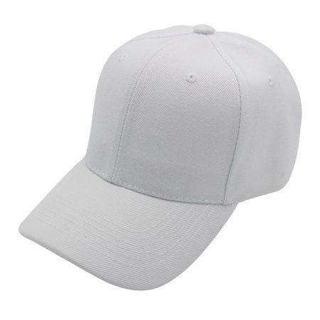 36 Wholesale White Baseball Hat image