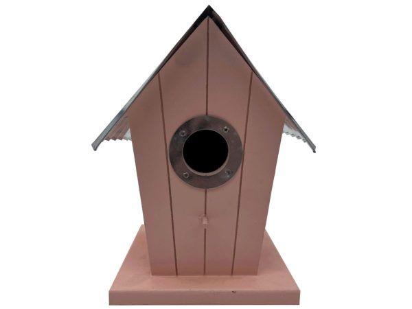 4 Wholesale Wood Birdhouse With Tin Roof image