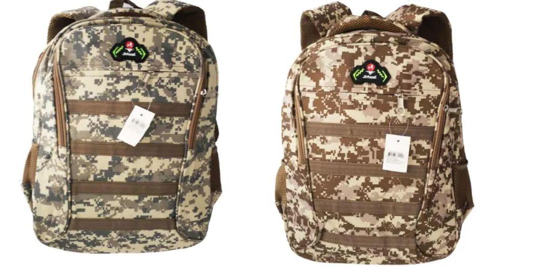12 Wholesale 12.5x5.5x18 Camo Backpack image