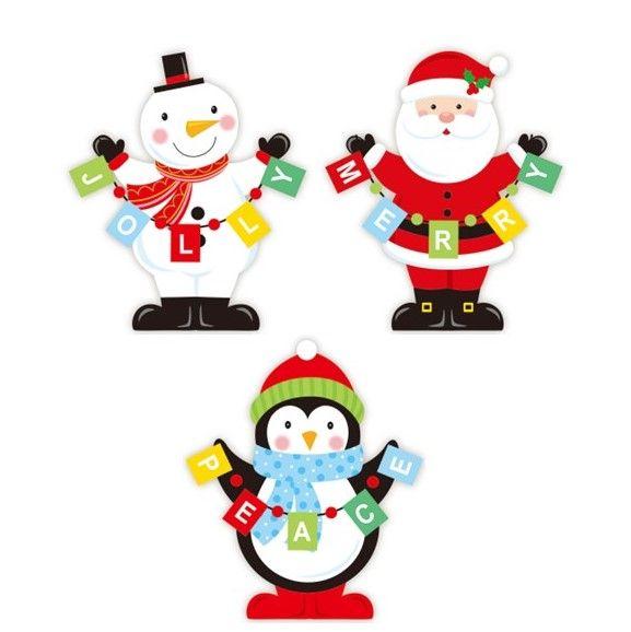 24 Wholesale Christmas Character Table Decorations image
