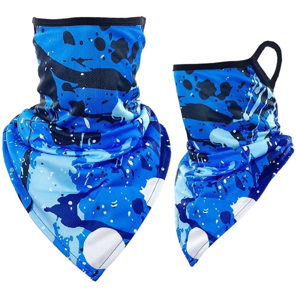 12 Wholesale Paint Print Triangle Face Shields image