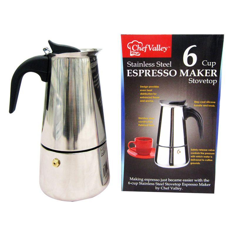 6 Wholesale S/s Coffee Maker 6 Cups image