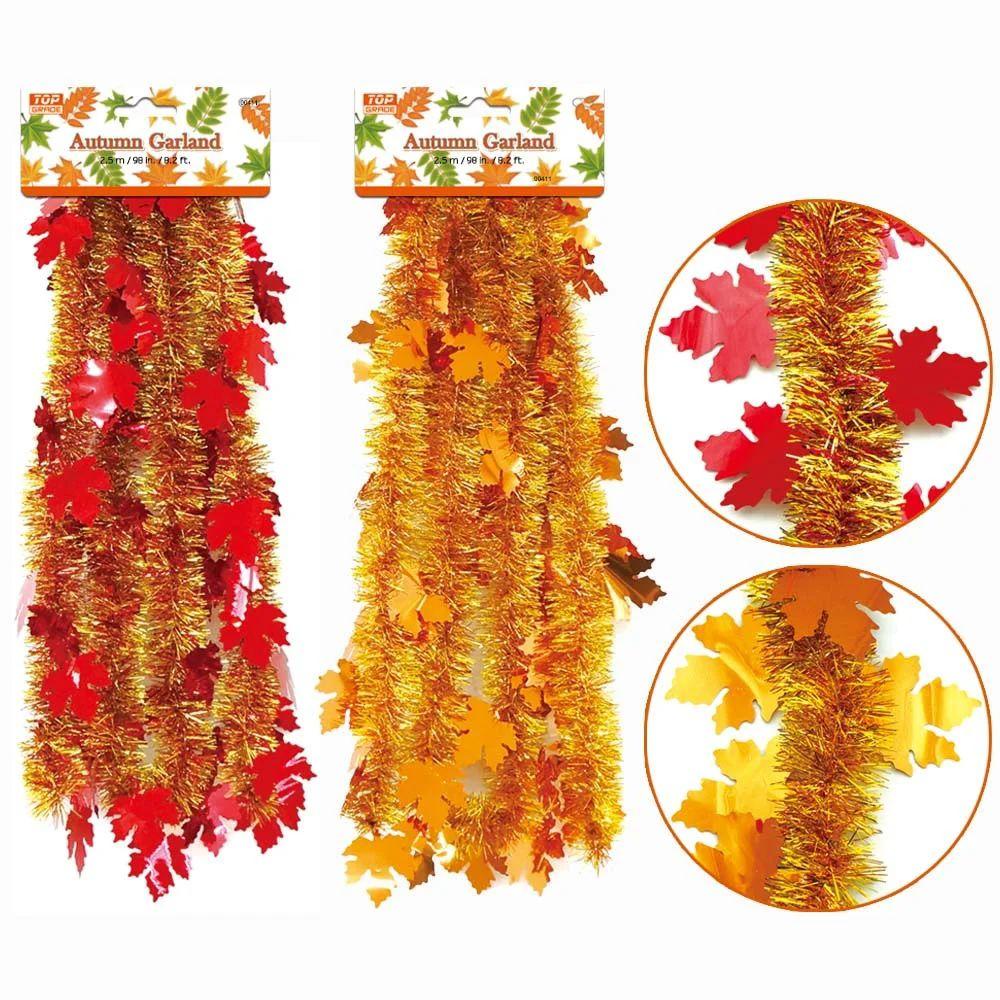 72 Wholesale Autumn Garland 8.2ft image