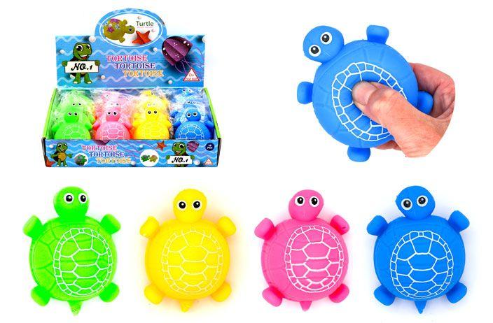 24 Wholesale Turtle Squish Ball image