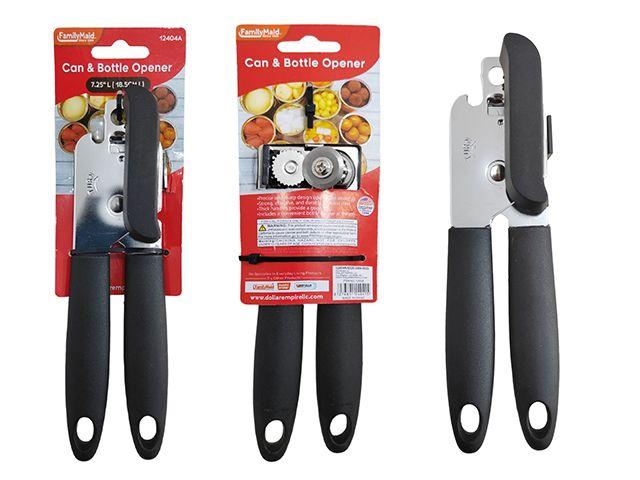 24 Wholesale Can Opener With Bottle Opener image