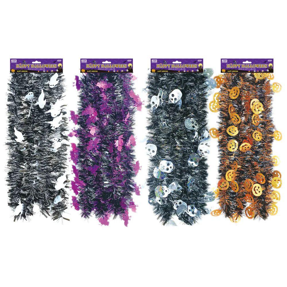 72 Wholesale 8.2ft Halloween Garland image