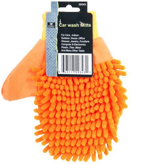 72 Wholesale Car Wash Microfiber Glove image