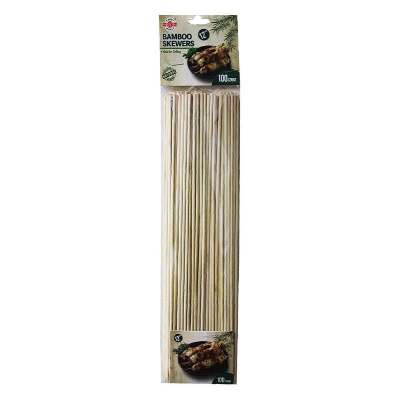 48 Wholesale 12 In Bamboo Skewers image