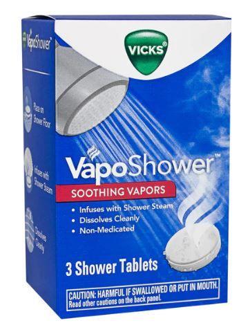 12 Wholesale Vicks VapoShower Steamers Shower Tablets - 3 ct. image