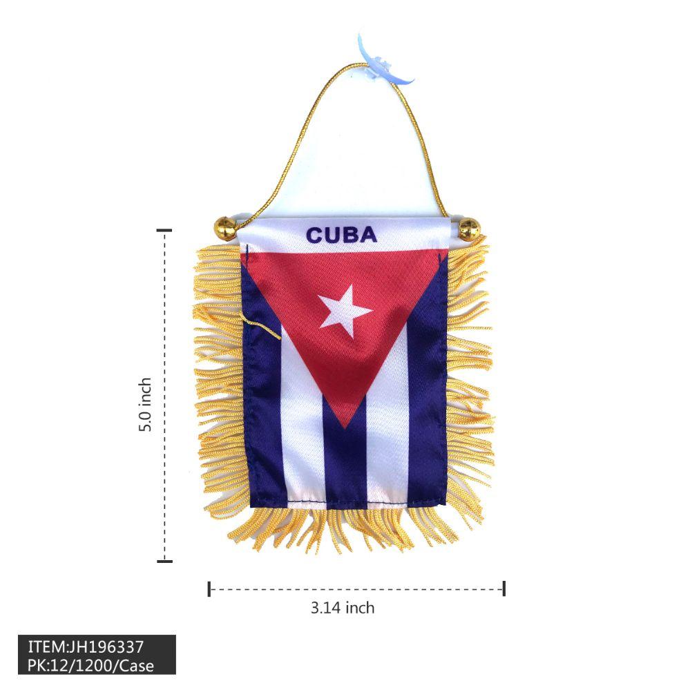 1200 Wholesale Flag - Window Hanging Cuba 100dz/cs image