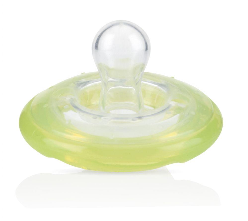 48 Wholesale Nuby Natural Flex Oscillating Cherry Pacifier, 0-6 Months (2-Pk) image