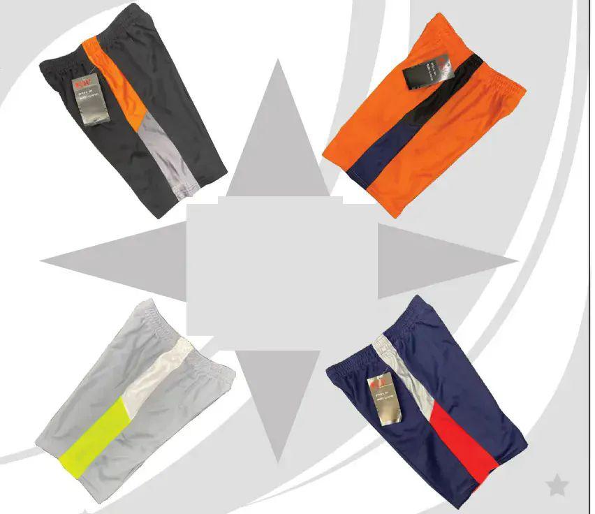 72 Wholesale Boys Mesh Cut And Sew Shorts Size 8-18 image