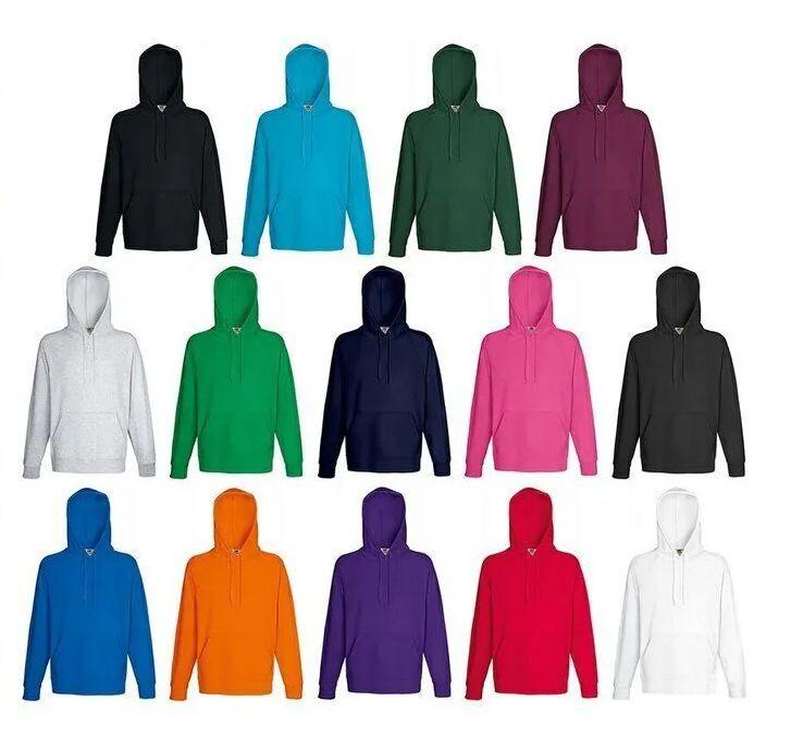 24 Wholesale Billionhats Unisex Pull Over Fleece Hoodies Assorted Colors Size S image