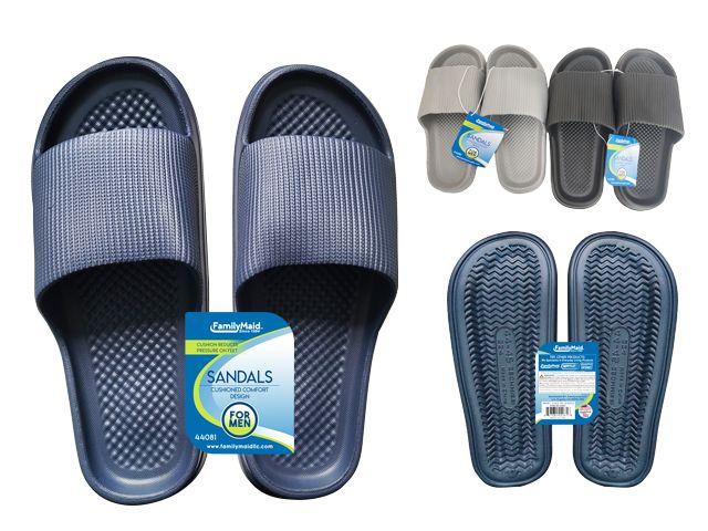 48 Wholesale Men's Eva Slippers image
