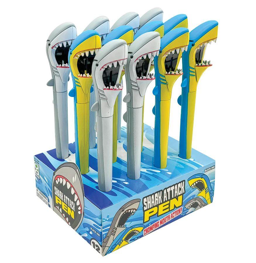 24 Wholesale Shark Attack Pen image