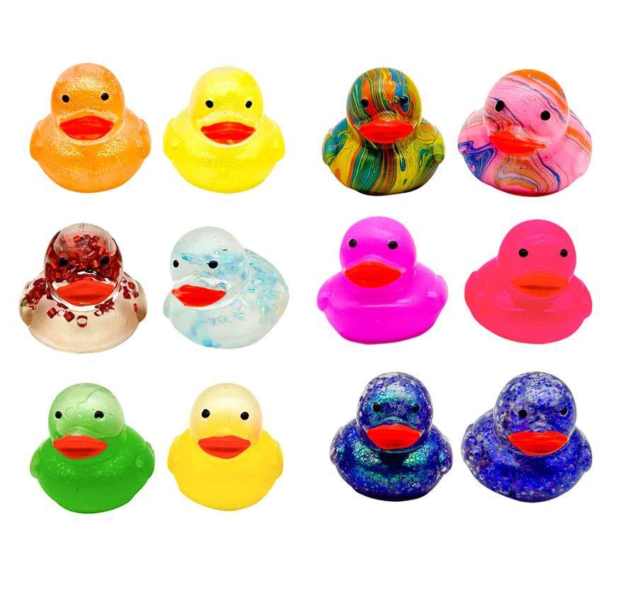 48 Wholesale Gummy Ducky Collectible Squishy Toys image