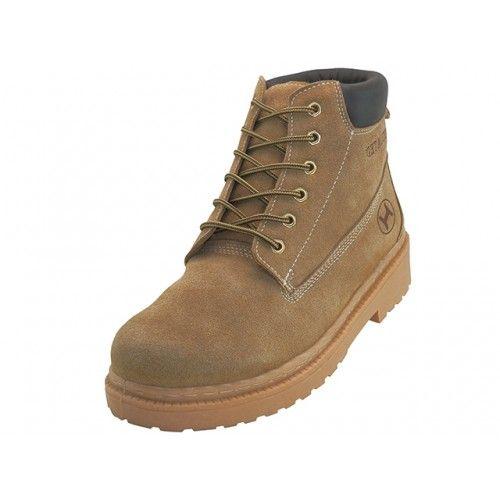 12 Wholesale Men's "himalayans" 6" Insulated Leather Upper Injection Work Boots Sizes 7-12 image