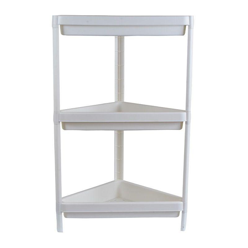 6 Wholesale 3 Tier Plastic Corner Rack image