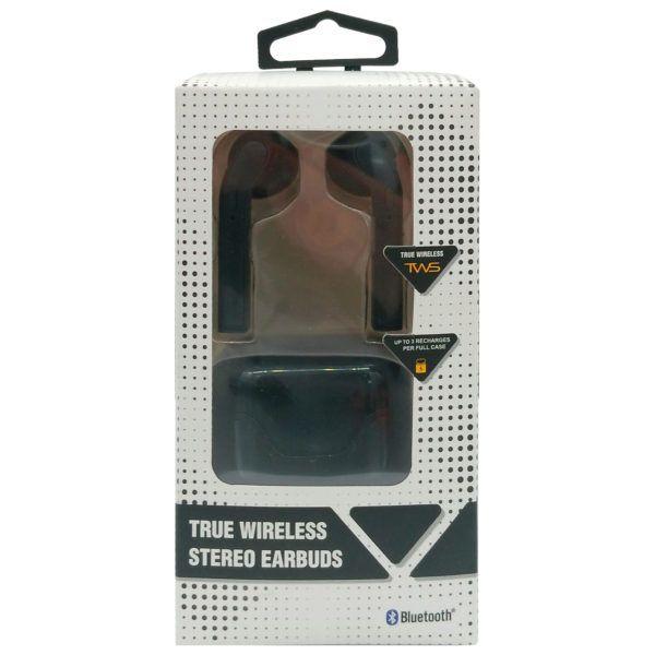 8 Wholesale Wireless Gear True Wireless Earbuds In Black image