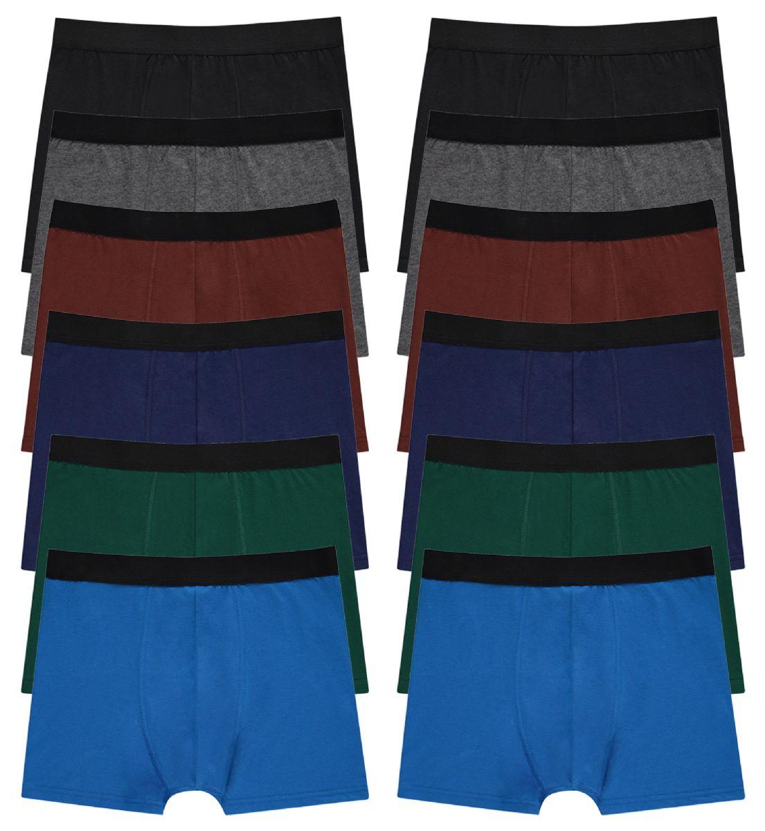 Wholesale Yacht And Smith Men's Cotton Boxer Briefs In Assorted Colors Size Large image