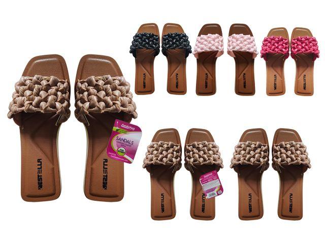 24 Wholesale Women's Eva Sandals image