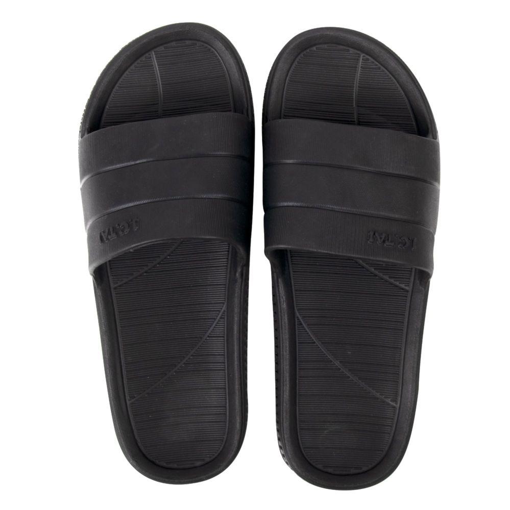 50 Wholesale Women's Slide Sandals Black image