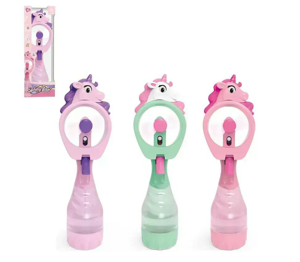 18 Wholesale 13" Unicorn Water Spray Fan image