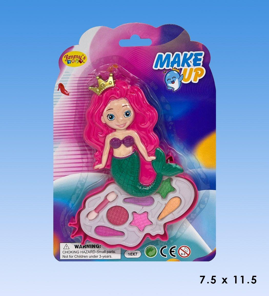 48 Wholesale Mermaid Make Up Set In Blister Card image
