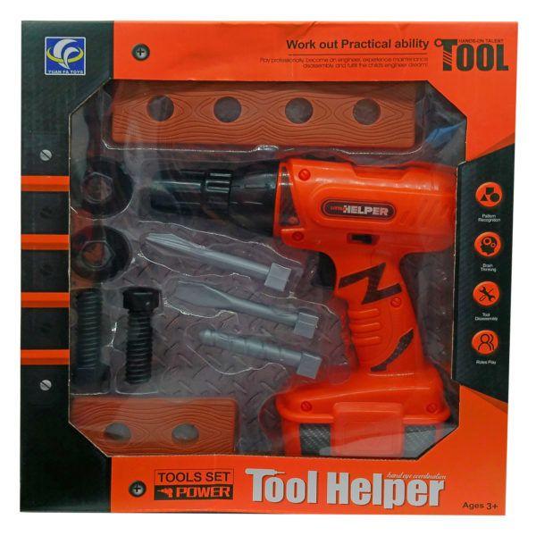 4 Wholesale Pretend Power Tools And Accessories Playset In Assorted Styles image