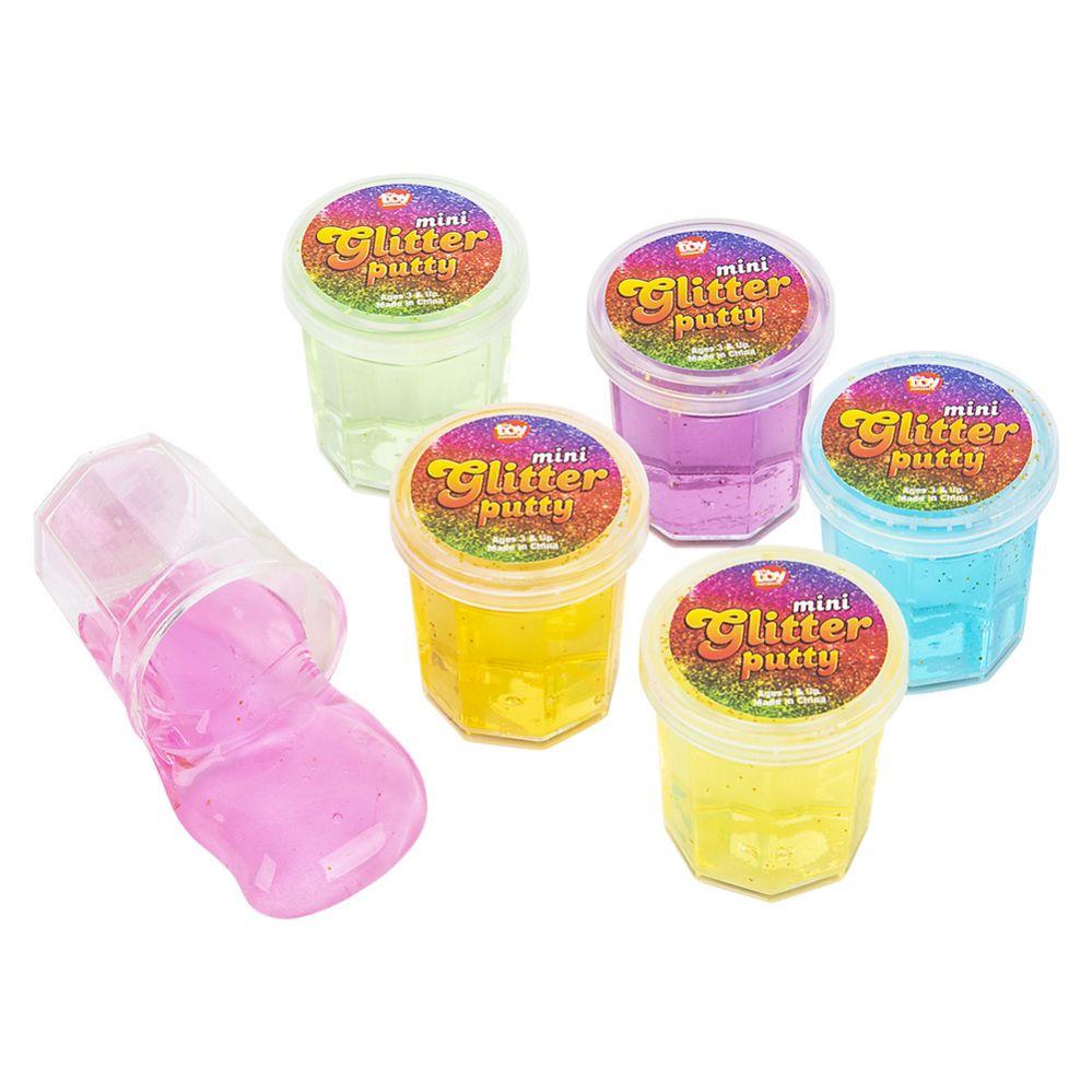 576 Wholesale 1.25" Mini Glitter Putty image
