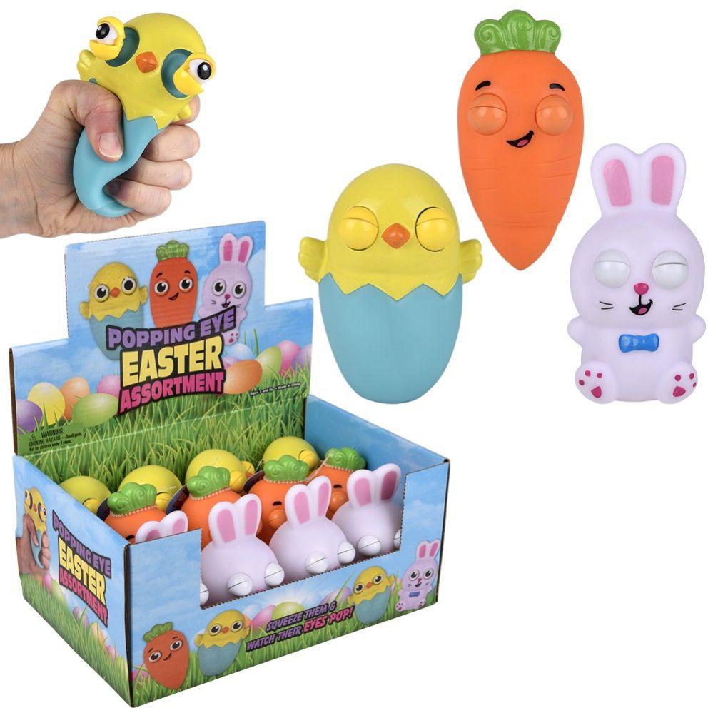 144 Wholesale Popping Eye Easter Assortment 4" image