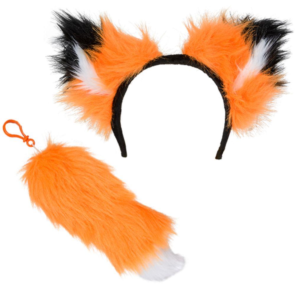 96 Wholesale 12" Fox Ear And Tail Set image