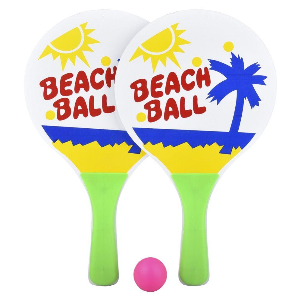 48 Wholesale 14" Beach Paddle Game Set image