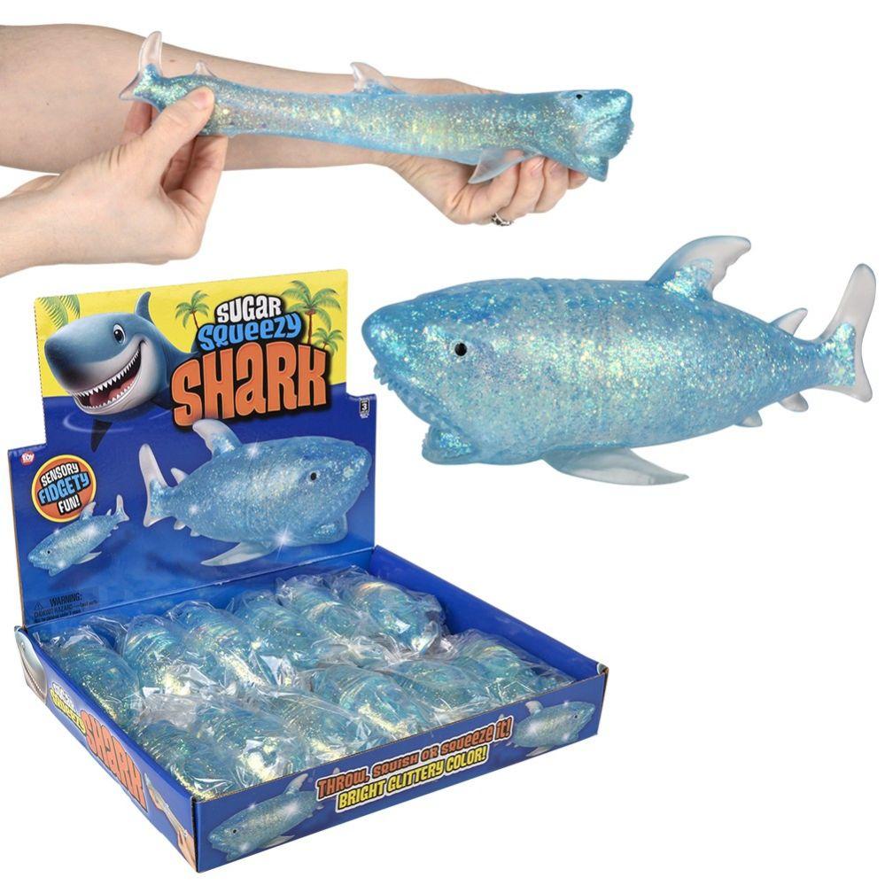 72 Wholesale 6" Squeezy Sugar Shark image