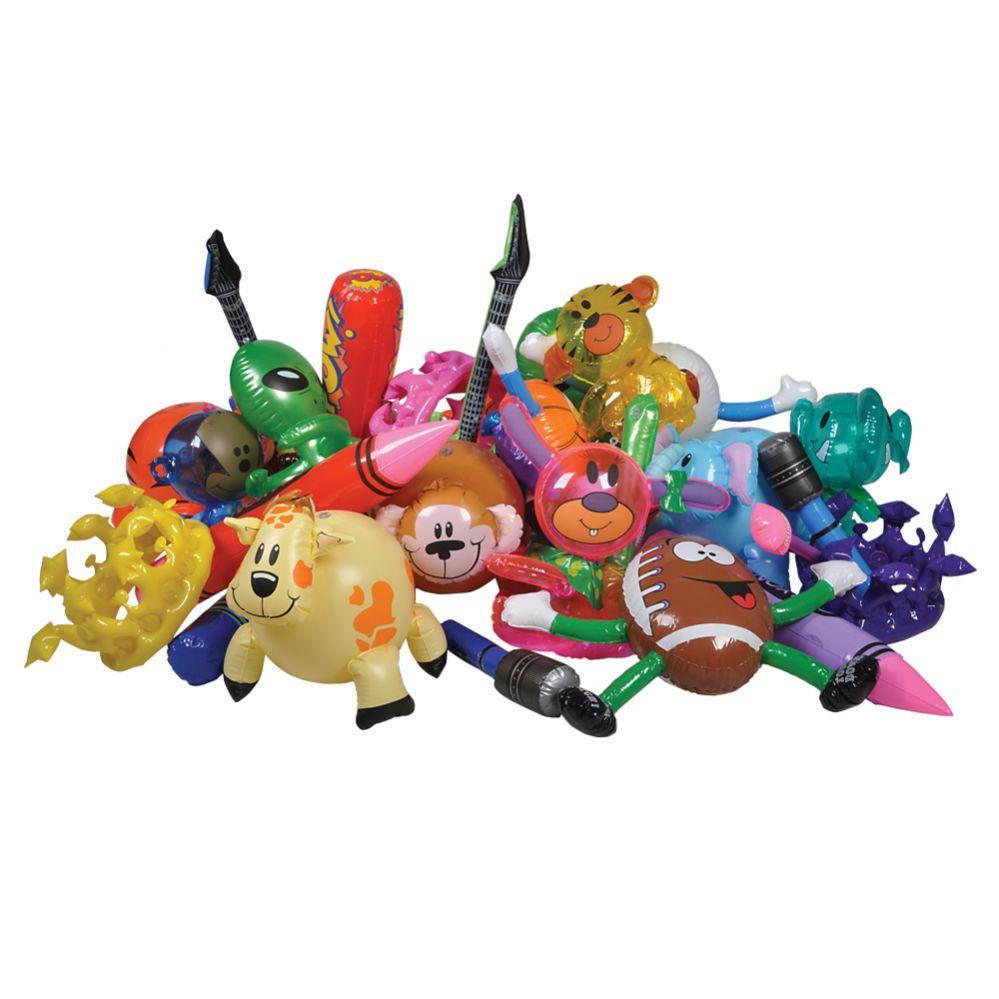 288 Wholesale Inflate Assortment 8-24" 72pcs/unit image